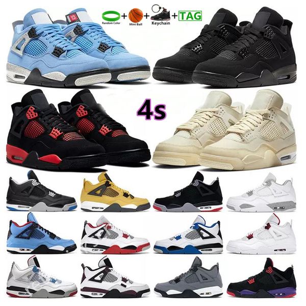 2022 men women basketball shoes 4 4s red thunder sail black cat white oreo pure money infrared zen master metallic purple cool grey cactus j
2022 men women basketball shoes 4 4s red thunder sail black cat white oreo pure money infrared zen master metallic purple cool grey cactus j