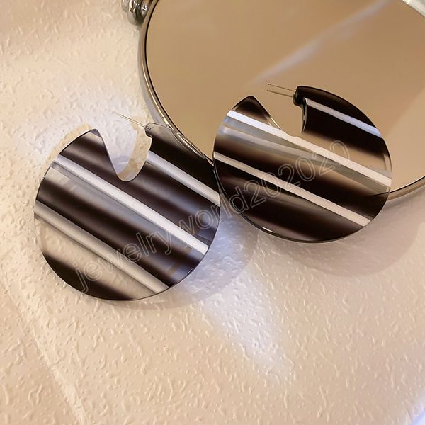 black irregular acrylic striped large dangle earrings for women korean fashion earring daily birthday party jewelry gift, Silver
black irregular acrylic striped large dangle earrings for women korean fashion earring daily birthday party jewelry gift, Silver