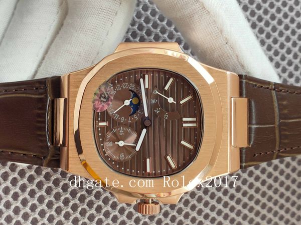 men's limited luxury wristwatches 40mm aquanaut 5712 18k yellow gold brown dial mechanical transparent automatic watch, Slivery;brown
men's limited luxury wristwatches 40mm aquanaut 5712 18k yellow gold brown dial mechanical transparent automatic watch, Slivery;brown