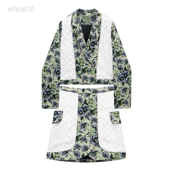 new dresses for women spring retro french flower jacquard short suit jacket high waist double-breasted skirt two-piece suit female l220725, White
new dresses for women spring retro french flower jacquard short suit jacket high waist double-breasted skirt two-piece suit female l220725, White