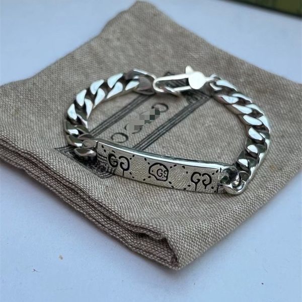 10% off jewelry the new interlocking double skeleton elf couple s925 silver personality old xiao zhan same bracelet, Black
10% off jewelry the new interlocking double skeleton elf couple s925 silver personality old xiao zhan same bracelet, Black