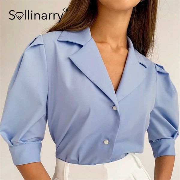 sollinarry high street short lantern sleeve white shirt women classic cotton blouse female loose office shirts lady simple 210709
sollinarry high street short lantern sleeve white shirt women classic cotton blouse female loose office shirts lady simple 210709