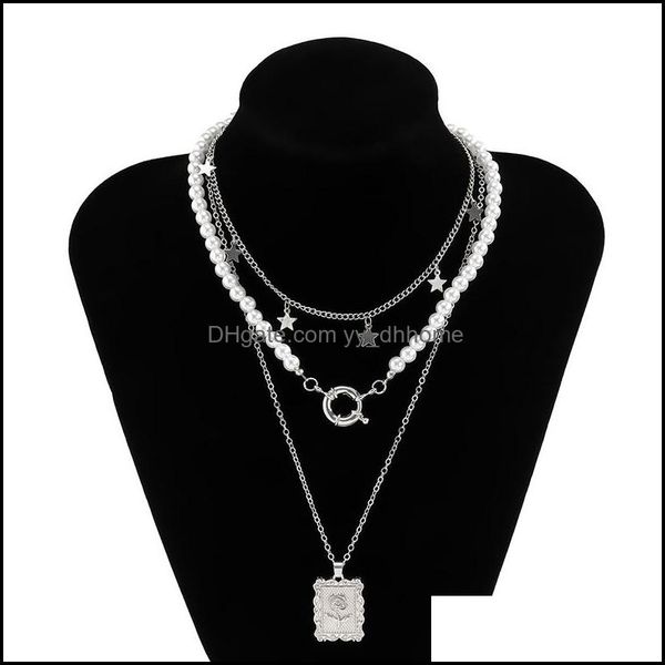 pendant necklaces pendants jewelry creative diamond retro simple chains stitching pearl inlaid with rose tag clavicle chain dinner party n, Silver
pendant necklaces pendants jewelry creative diamond retro simple chains stitching pearl inlaid with rose tag clavicle chain dinner party n, Silver