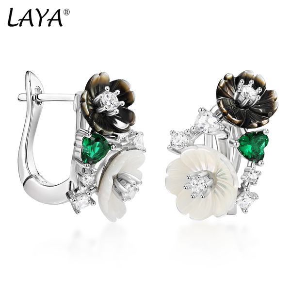 laya cilp earrings for women 925 sterling silver summer trendy jewelry fashion shining zircon natural shell flower original bridal luxury je, Golden;silver
laya cilp earrings for women 925 sterling silver summer trendy jewelry fashion shining zircon natural shell flower original bridal luxury je, Golden;silver