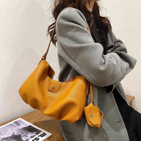 bag urban simple fashion women solid color dumpling bag portable single shoulder messenger bag 220516
bag urban simple fashion women solid color dumpling bag portable single shoulder messenger bag 220516
