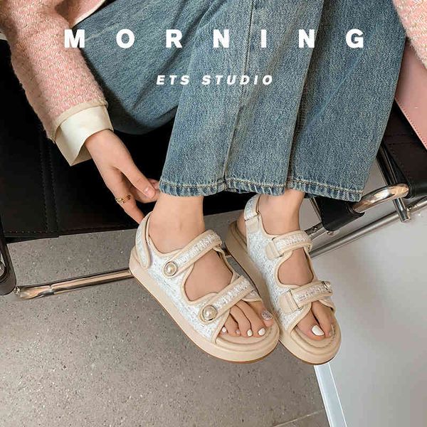 sandals milk girls fashionable high-grade small fragrance open toe thick soled sandals, pearl soft lazy casual women's shoes npek, Black
sandals milk girls fashionable high-grade small fragrance open toe thick soled sandals, pearl soft lazy casual women's shoes npek, Black