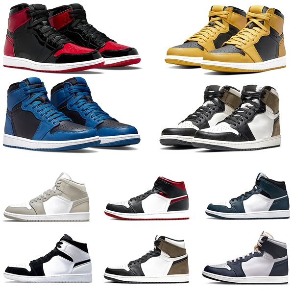 1s 2022 basketball shoes 1 for man woman heritage rebellionaire patent bred diamond shorts dark mocha linen armory navy sports trainers size
1s 2022 basketball shoes 1 for man woman heritage rebellionaire patent bred diamond shorts dark mocha linen armory navy sports trainers size