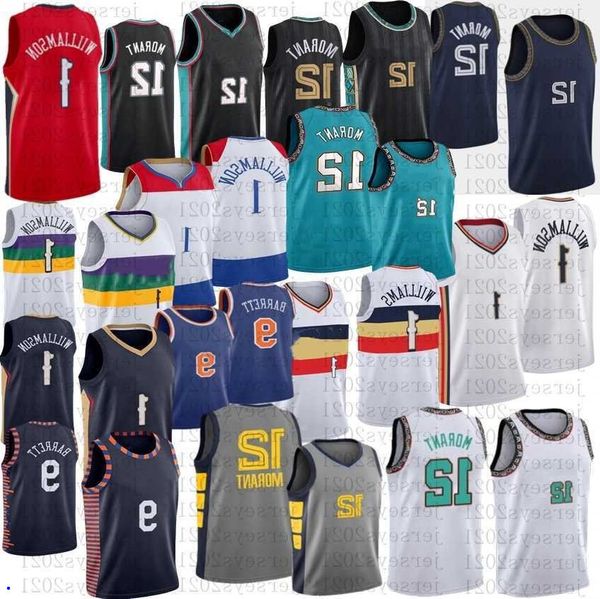 new ja 12 morant jersey zion 1 williamson rj 9 barrett basketball jerseys, Black;red
new ja 12 morant jersey zion 1 williamson rj 9 barrett basketball jerseys, Black;red