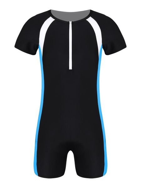 women's swimwear men one-piece simwear short sleeves front zipper closure colorblock patchwork jumpsuit swimming suit triathlon wetsuit, White;black
women's swimwear men one-piece simwear short sleeves front zipper closure colorblock patchwork jumpsuit swimming suit triathlon wetsuit, White;black
