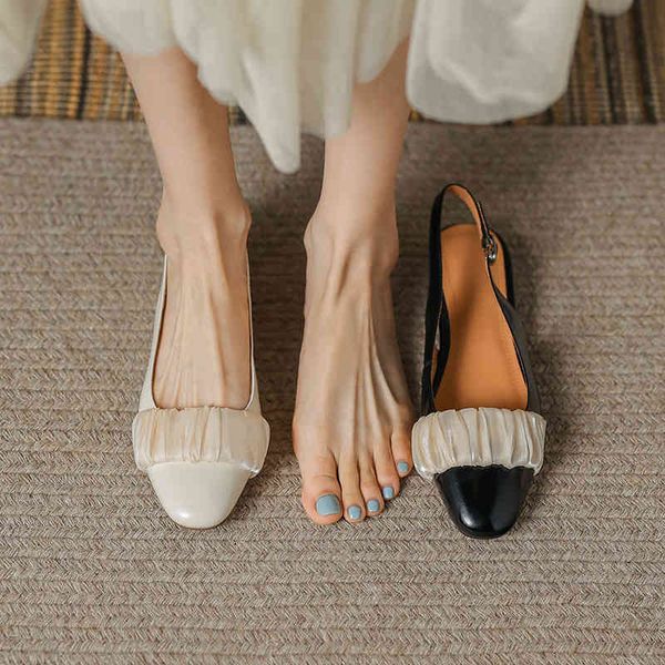 sandals summer baotou back empty low heel sandals simple korean lace flat heels fashionable and sweet external 61sz, Black
sandals summer baotou back empty low heel sandals simple korean lace flat heels fashionable and sweet external 61sz, Black