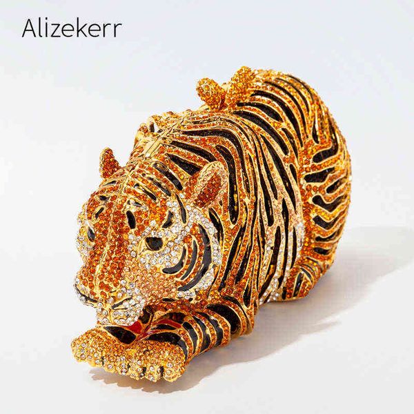 evening bag tiger crystal clutch bag for wedding party new metal bling rhinestone novelty purse and handbag luxury designer 220622
evening bag tiger crystal clutch bag for wedding party new metal bling rhinestone novelty purse and handbag luxury designer 220622