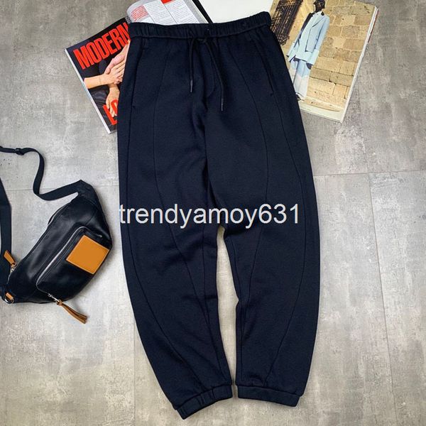 men's pants ss silicone head drawcord classic structure stitching men's guard pants versatile quality fashion, Black
men's pants ss silicone head drawcord classic structure stitching men's guard pants versatile quality fashion, Black
