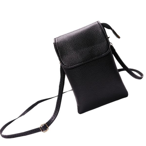 custom logo women small crossbody pouch bag leather flap cell phone wallet purse, Black;red
custom logo women small crossbody pouch bag leather flap cell phone wallet purse, Black;red