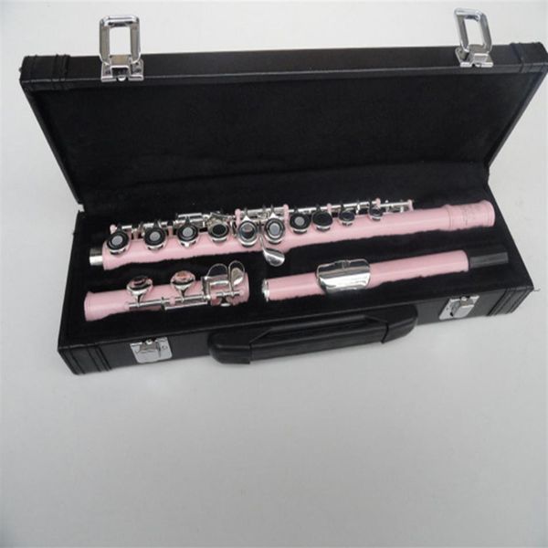 western concert flute cupronickel plated pink 16 holes open c key woodwind instrument with gloves mini screwdriver padded case178l
western concert flute cupronickel plated pink 16 holes open c key woodwind instrument with gloves mini screwdriver padded case178l