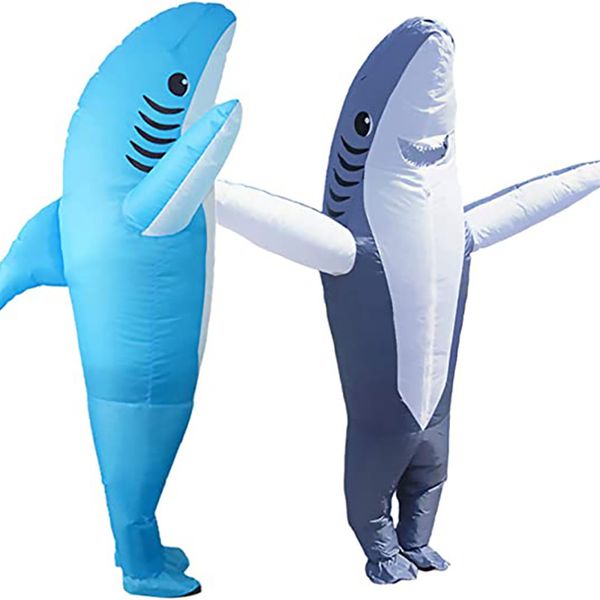 inflatable shark costume baby adults blow up suit cosplay halloween costume, Black
inflatable shark costume baby adults blow up suit cosplay halloween costume, Black
