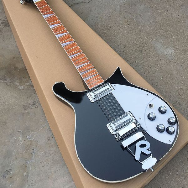 factory direct sales rickon 12-string electric guitar black paint neck through the body postage.
factory direct sales rickon 12-string electric guitar black paint neck through the body postage.