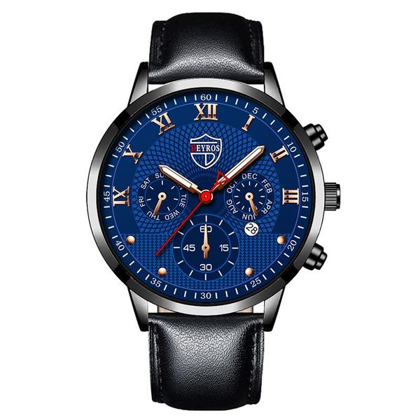 wristwatches fashion brand mens watches business stainless steel leather quartz man wristwatch luxury black bracelet male luminous clock, Slivery;brown
wristwatches fashion brand mens watches business stainless steel leather quartz man wristwatch luxury black bracelet male luminous clock, Slivery;brown