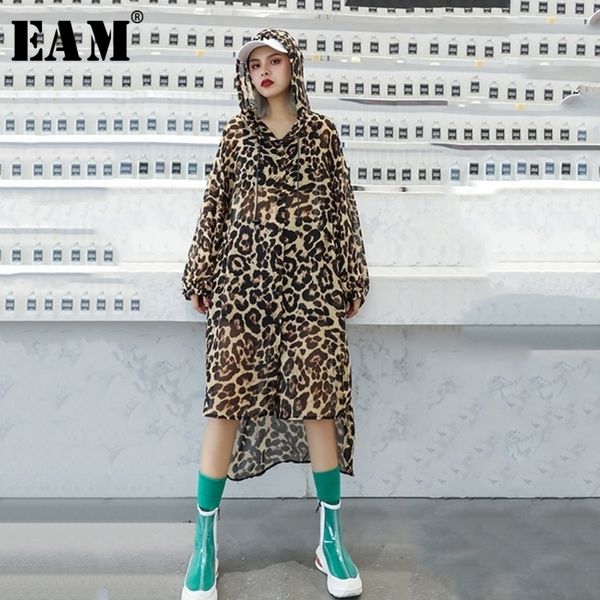eam women leopard printed chiffon big size blouse new hooded long sleeve loose fit shirt fashion spring summer 1r796 y200828, White
eam women leopard printed chiffon big size blouse new hooded long sleeve loose fit shirt fashion spring summer 1r796 y200828, White