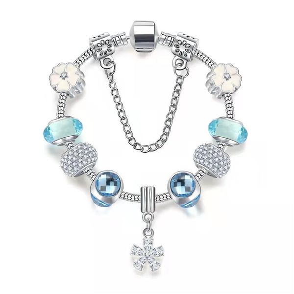16 to 21cm light blue crystal charm bracelet oriental cherry charms beads fit bangle snake chain diy accessories jewelry as valent347v, Golden;silver
16 to 21cm light blue crystal charm bracelet oriental cherry charms beads fit bangle snake chain diy accessories jewelry as valent347v, Golden;silver