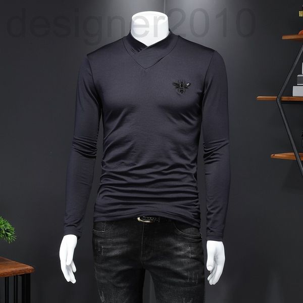 men's t-shirts designer 2020 autumn and winter new cotton plush thickened half height v-neck t-shirt korean slim fit fashion casual bot, White;black
men's t-shirts designer 2020 autumn and winter new cotton plush thickened half height v-neck t-shirt korean slim fit fashion casual bot, White;black