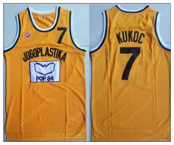 retro european yugoslavia 7 kukoc jersey jugoplastika split pop mens basketball jersey vintage stitched shirt classic collection new fans, Black;red
retro european yugoslavia 7 kukoc jersey jugoplastika split pop mens basketball jersey vintage stitched shirt classic collection new fans, Black;red