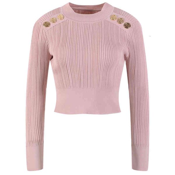 women's knits tees early spring metal button long sleeve round neck short slim elastic inside with sweater q3rl, White
women's knits tees early spring metal button long sleeve round neck short slim elastic inside with sweater q3rl, White
