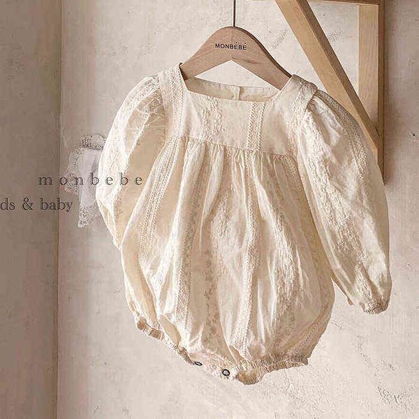 2022 spring korean french square neck bubble sleeve romper infant jumpsuit children's clothes baby girl's khaki g220521, Blue
2022 spring korean french square neck bubble sleeve romper infant jumpsuit children's clothes baby girl's khaki g220521, Blue