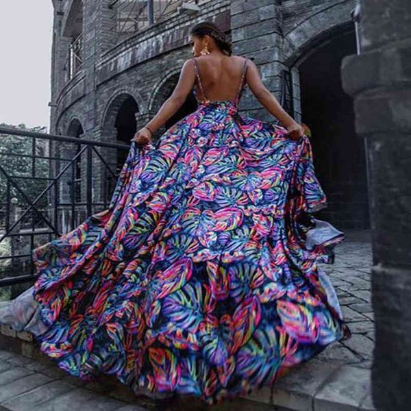 prom luxury designer women's dresses 2022 spring and summer women's suspender printed national style beach leisure large swing lon, Black
prom luxury designer women's dresses 2022 spring and summer women's suspender printed national style beach leisure large swing lon, Black