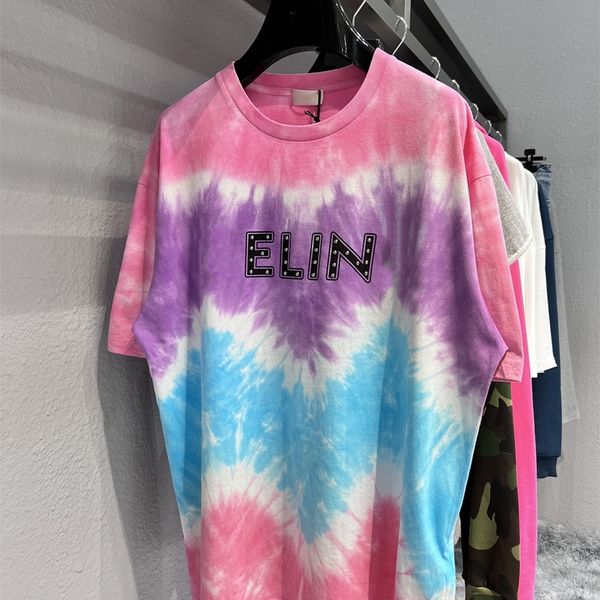 spring high version frame liuding tie dye neck loose cotton t-shirt 80% off factory wholesale, White
spring high version frame liuding tie dye neck loose cotton t-shirt 80% off factory wholesale, White