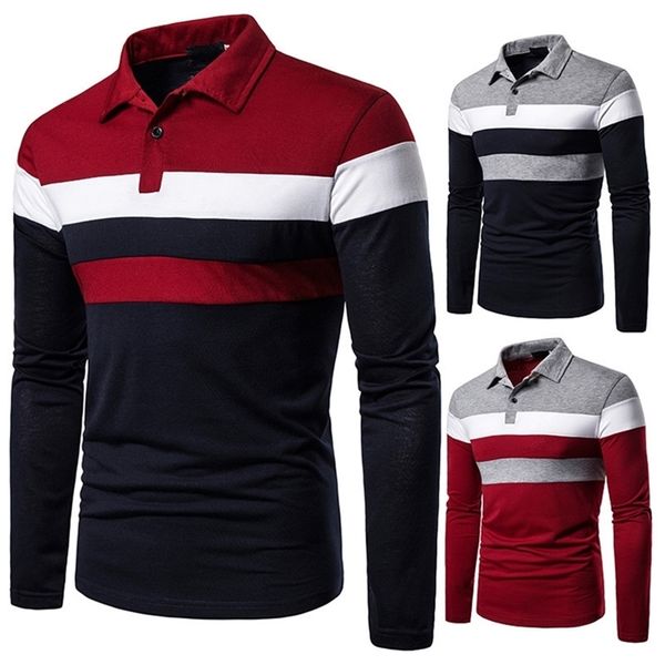 men t shirt long sleeve t shirt tri color stitching ment shirt fashion sports leisure lj200827, White;black
men t shirt long sleeve t shirt tri color stitching ment shirt fashion sports leisure lj200827, White;black