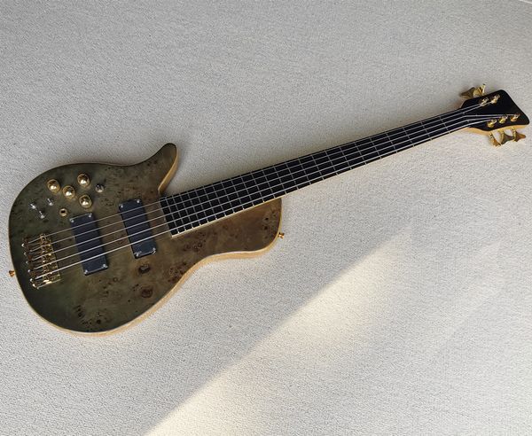 left-handed 5 string neck-thru-body 24 frets electric bass guitar with golden hardware offer customize
left-handed 5 string neck-thru-body 24 frets electric bass guitar with golden hardware offer customize