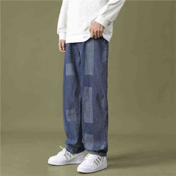 summer blue baggy jeans men fashion retro plaid jeans men streetwear hip hop loose straight denim pants mens trousers -2xl t220726
summer blue baggy jeans men fashion retro plaid jeans men streetwear hip hop loose straight denim pants mens trousers -2xl t220726