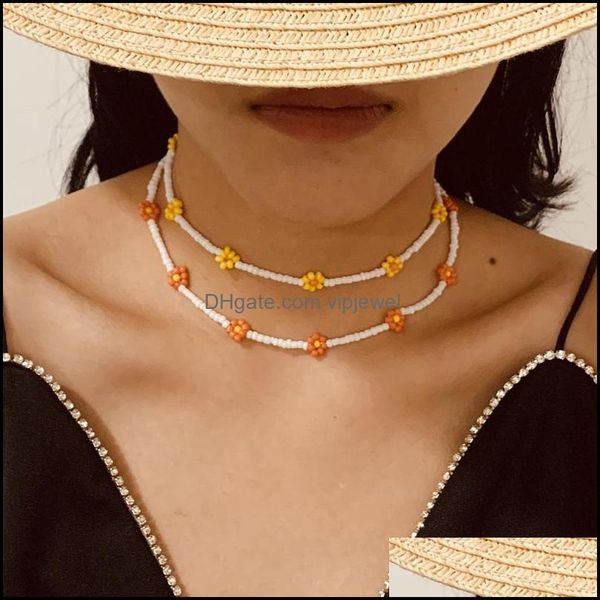 chokers necklaces pendants jewelry european style small daisy necklace simple rice bead for women beaded short vacation wholesale choker d, Golden;silver
chokers necklaces pendants jewelry european style small daisy necklace simple rice bead for women beaded short vacation wholesale choker d, Golden;silver