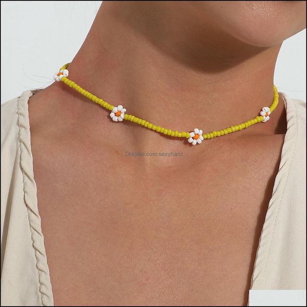 chokers necklaces pendants jewelry korea lovely daisy flowers colorf beaded charm statement short choker necklace for women vacation drop, Golden;silver
chokers necklaces pendants jewelry korea lovely daisy flowers colorf beaded charm statement short choker necklace for women vacation drop, Golden;silver