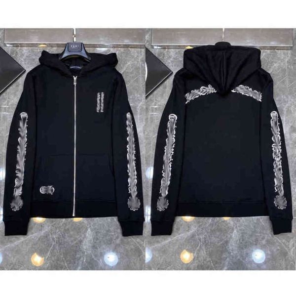 men's fashion brand jackets designer luxury zipper sweatshirts horseshoe cross print ch hoodies men women coat casual pullover loose h, Black;brown
men's fashion brand jackets designer luxury zipper sweatshirts horseshoe cross print ch hoodies men women coat casual pullover loose h, Black;brown