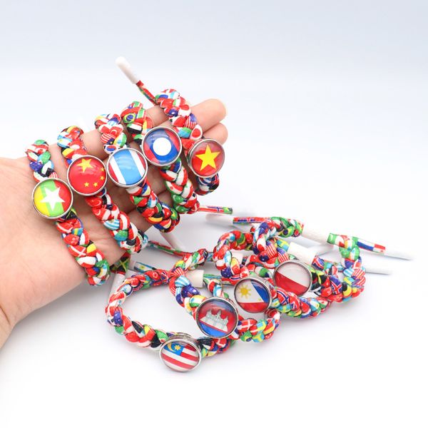 custom bracelets five-star red flag friendship bracelet ethnic style hand-woven little lion couple bracelet, Golden;silver
custom bracelets five-star red flag friendship bracelet ethnic style hand-woven little lion couple bracelet, Golden;silver