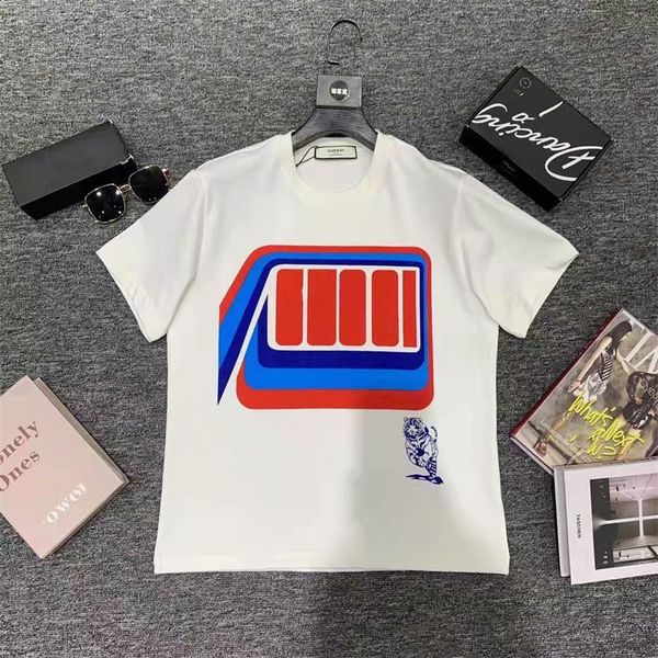 men's t-shirts pure cotton short sleeve t-shirts for men and women with geometric letter print, White;black
men's t-shirts pure cotton short sleeve t-shirts for men and women with geometric letter print, White;black