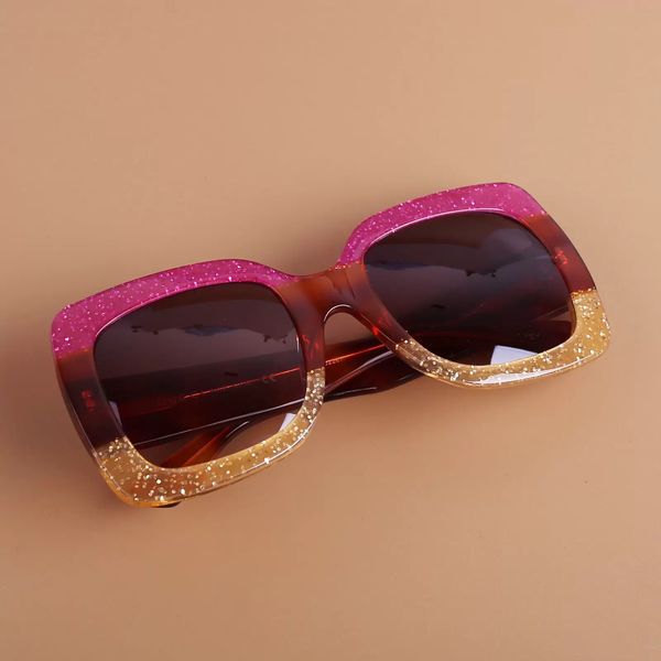 083s 008 54mm oversized square black women sunglasses new with tags box mixed color glittered gradient oversized square sunglasses, White;black
083s 008 54mm oversized square black women sunglasses new with tags box mixed color glittered gradient oversized square sunglasses, White;black