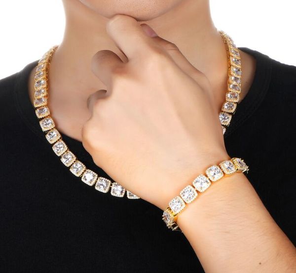hip hop full square chain diamond necklace trendy punk pompous accessories decorative cuban, Black
hip hop full square chain diamond necklace trendy punk pompous accessories decorative cuban, Black