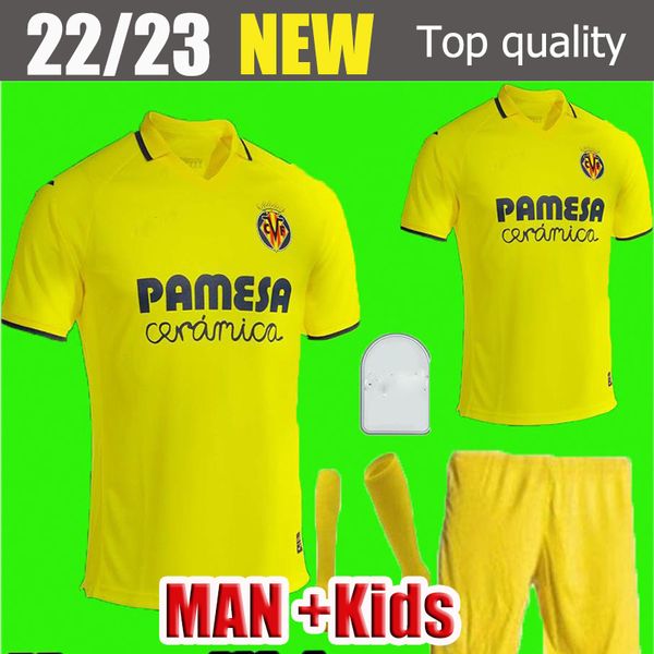 men kids kit 22 23 villarreal cf soccer jersey danjuma yeremy dia 2022 home trigueros parejo paco alcacer gerard pau coquelin chukwueze foot, Black;yellow
men kids kit 22 23 villarreal cf soccer jersey danjuma yeremy dia 2022 home trigueros parejo paco alcacer gerard pau coquelin chukwueze foot, Black;yellow