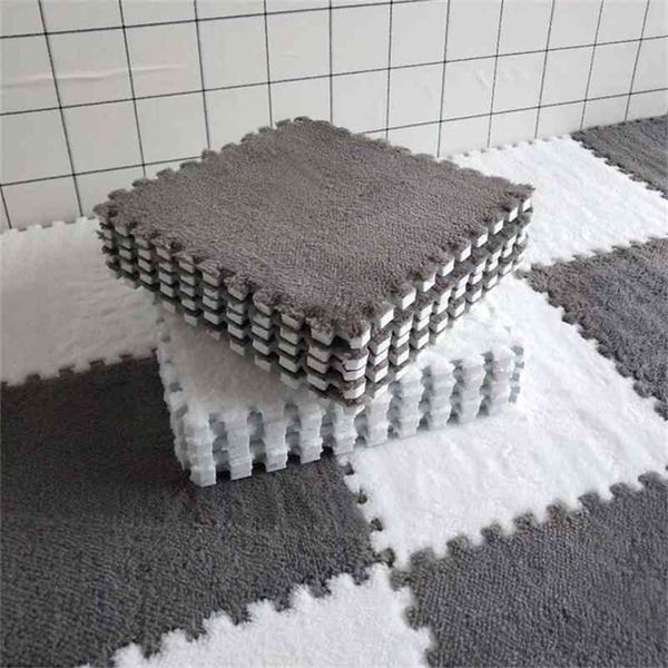 plush children's mat eva foam puzzles baby play mat children's rugs for room warm baby toys interlocking rugs infant carpet 210402
plush children's mat eva foam puzzles baby play mat children's rugs for room warm baby toys interlocking rugs infant carpet 210402