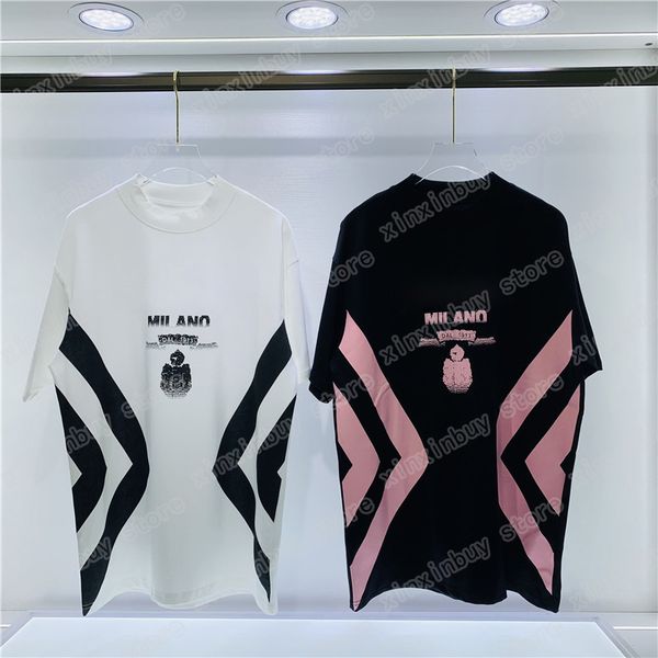 22ss men designers t shirt cotton milan print short sleeve man crew neck streetwear white black xinxinbuy m-2xl
22ss men designers t shirt cotton milan print short sleeve man crew neck streetwear white black xinxinbuy m-2xl