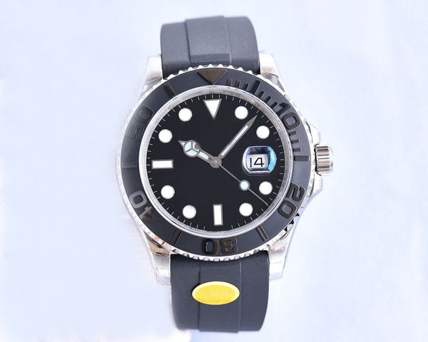 n factory men watch eta 2836 sapphire glass automatic mechanical watch rubber strap ceramic bezel dial luminous waterproof fashion wristwatc, Slivery;brown
n factory men watch eta 2836 sapphire glass automatic mechanical watch rubber strap ceramic bezel dial luminous waterproof fashion wristwatc, Slivery;brown