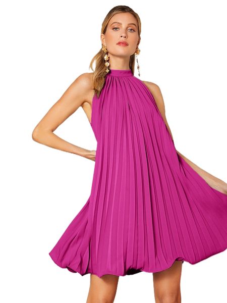 women's casual dresses tie back pleated dress apparel 0d6qp#, Black;gray
women's casual dresses tie back pleated dress apparel 0d6qp#, Black;gray