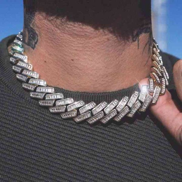 d out hip hop ice men boy jewelry 2022 heavy chunky rectangle cz 19mm cuban chain necklace, Silver
d out hip hop ice men boy jewelry 2022 heavy chunky rectangle cz 19mm cuban chain necklace, Silver