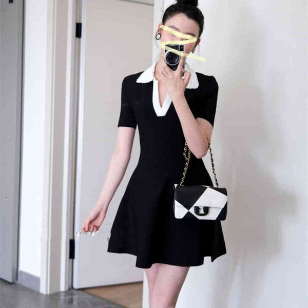 casual dresses french zhuojia spring and summer hepburn style lapel i short sleeve high waist a-line skirt temperament knitted dress yellow, Black;gray
casual dresses french zhuojia spring and summer hepburn style lapel i short sleeve high waist a-line skirt temperament knitted dress yellow, Black;gray