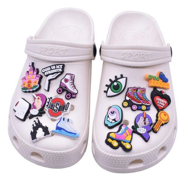 fast delivery cute cartoon cat croc shoe charms fit for clog shoes wristband bracelet decoration party gifts, White;pink
fast delivery cute cartoon cat croc shoe charms fit for clog shoes wristband bracelet decoration party gifts, White;pink