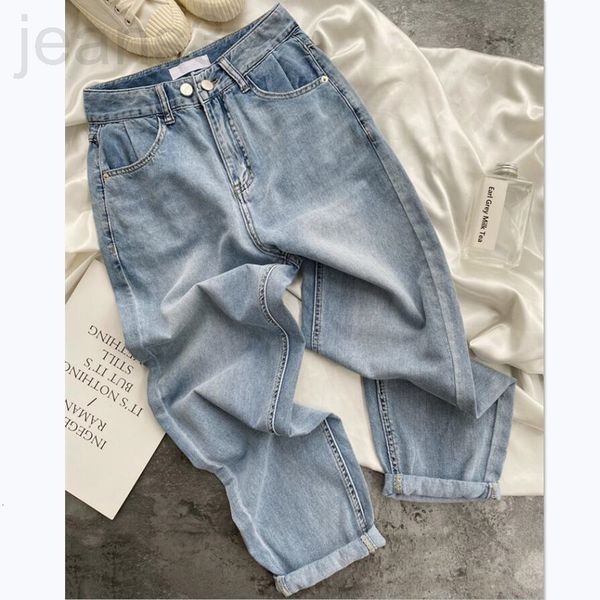 women's jeans designer super soft waxy 2022 summer thin light color loose skinny jeans high waist nine point hem straight pants women&#, Blue
women's jeans designer super soft waxy 2022 summer thin light color loose skinny jeans high waist nine point hem straight pants women&#, Blue
