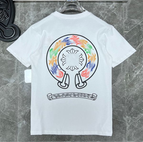 fashion classic t shirts mens luxury letter ch t-shirt designers horseshoe sanskrit cross pattern tshirt summer tees women clothing short s, White;black
fashion classic t shirts mens luxury letter ch t-shirt designers horseshoe sanskrit cross pattern tshirt summer tees women clothing short s, White;black
