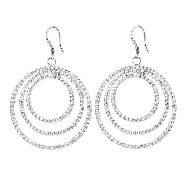 charm 925 stamp silver color fashion three circle big dangle earrings for women jewelry party gift drop earring wedding
charm 925 stamp silver color fashion three circle big dangle earrings for women jewelry party gift drop earring wedding
